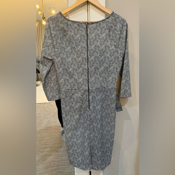The Limited Women’s Herringbone Black and White Dress Size 12 NWT - Picture 5 of 6